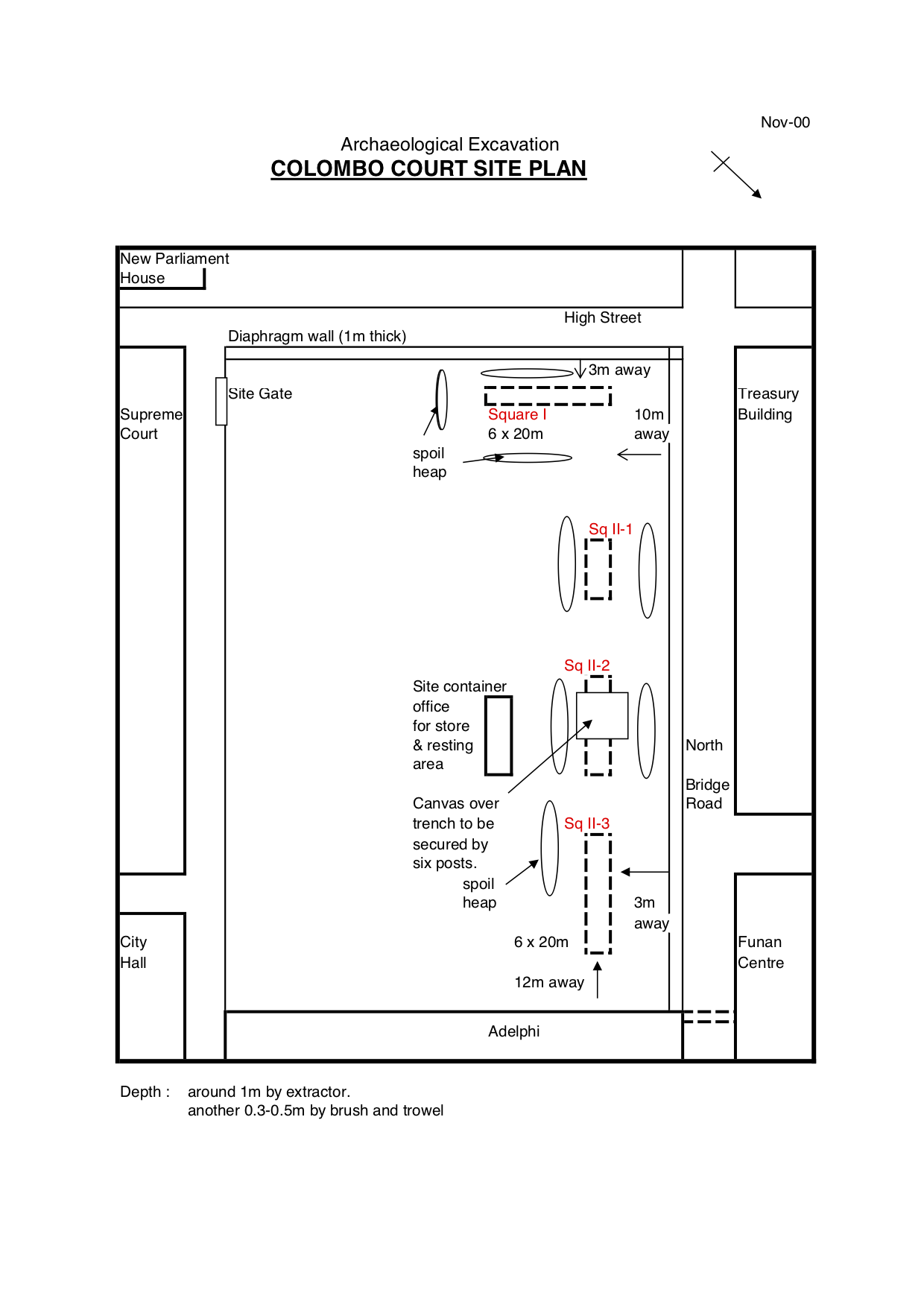 Colombo Court proposed site plan