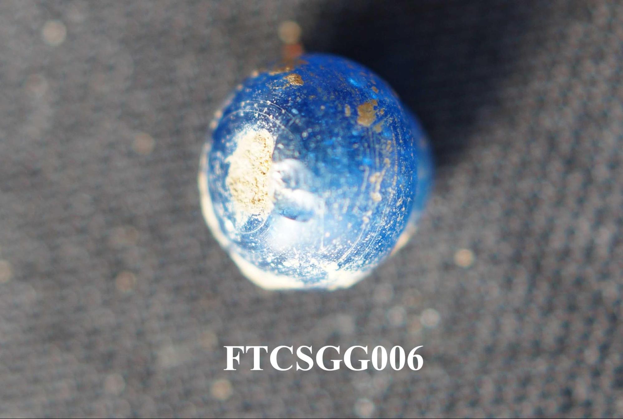 Figure 66. blue glass bead