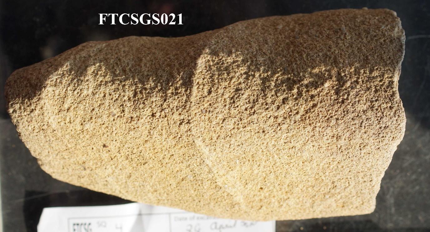 Figure 69. Fragment of a stone statue